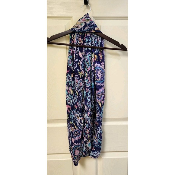 Vera Bradley Purple Floral Paisley Infinity Scarf Brand New With Tags - Picture 2 of 7